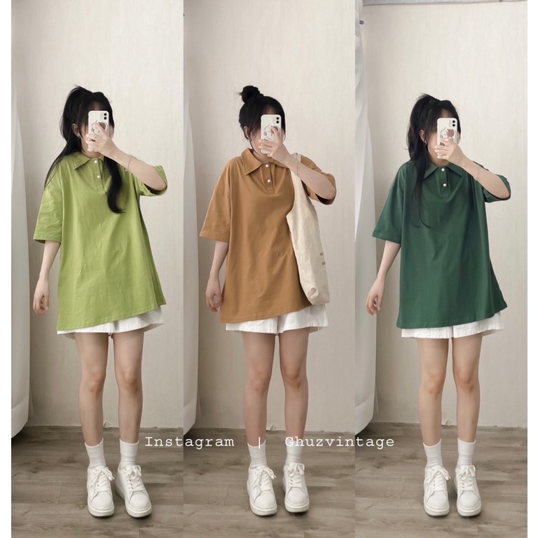 Áo thub polo 3158 Freesize (ảnh thật)