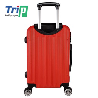Vali nhựa trip p603 - size 60cm - màu đỏ