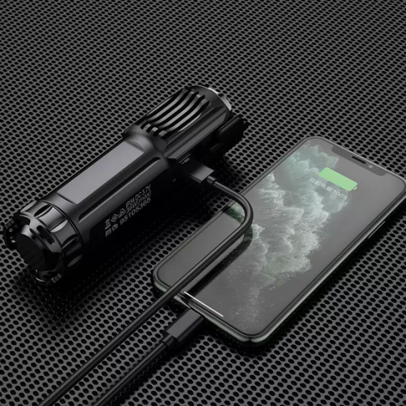 Đèn Pin Siêu Sáng  Supfire F15 Zoom Đèn Pin Chống Nước Cầm Tay Mini Ngoài Trời 36W/P90/2000LM