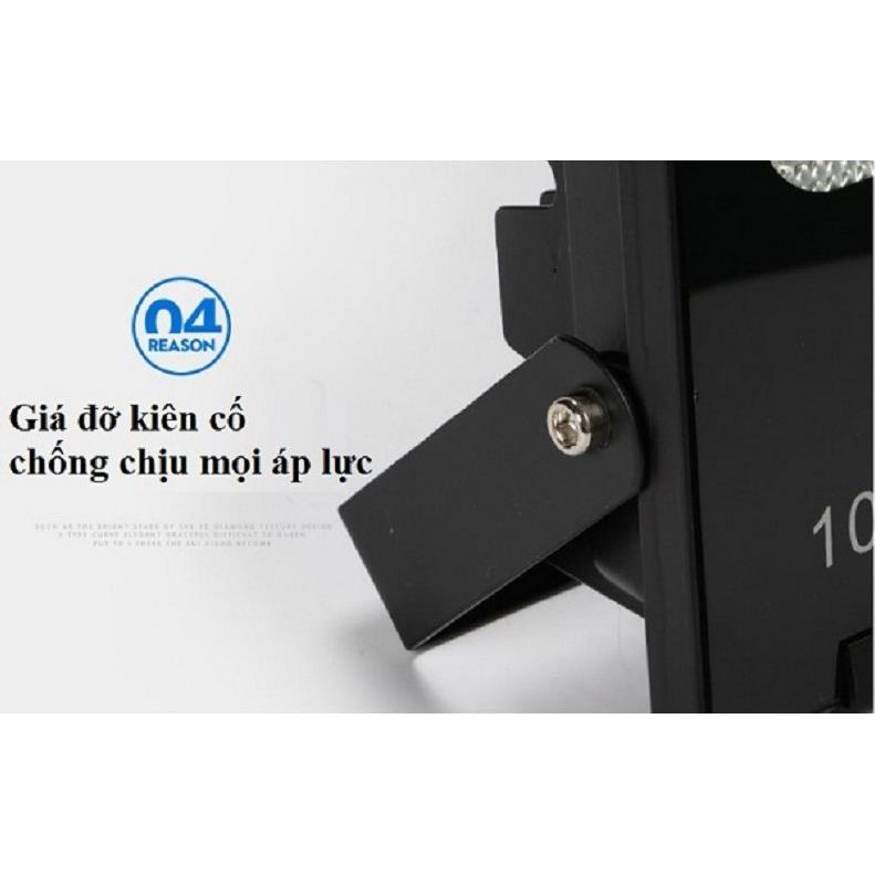 Bộ 8 đèn Led pha COB 100W