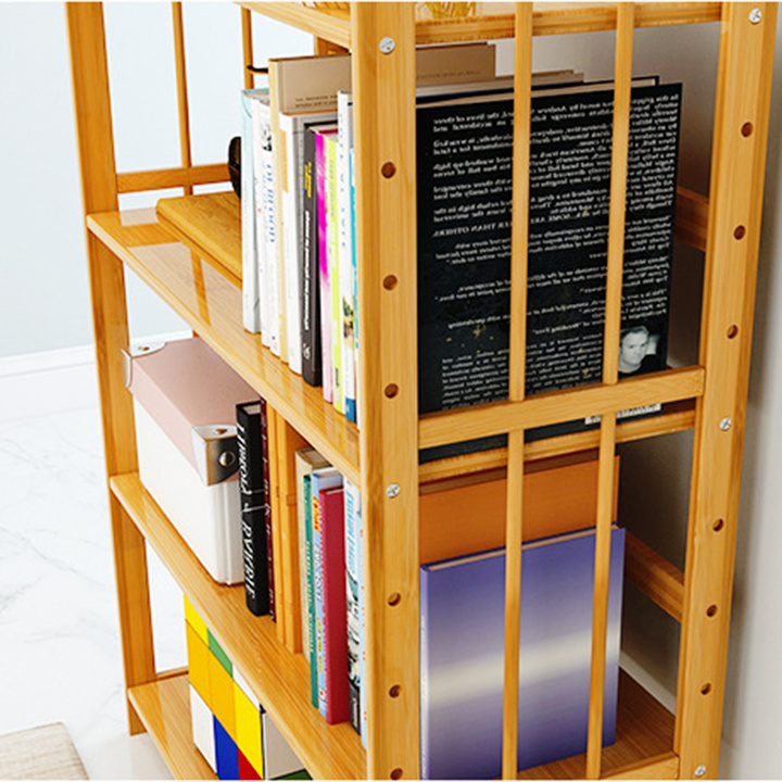 Kệ sách 6 tầng tiện ích cao cấp hiện đại đa năng Tủ kệ sách gỗ 90cm bền đẹp TUR064