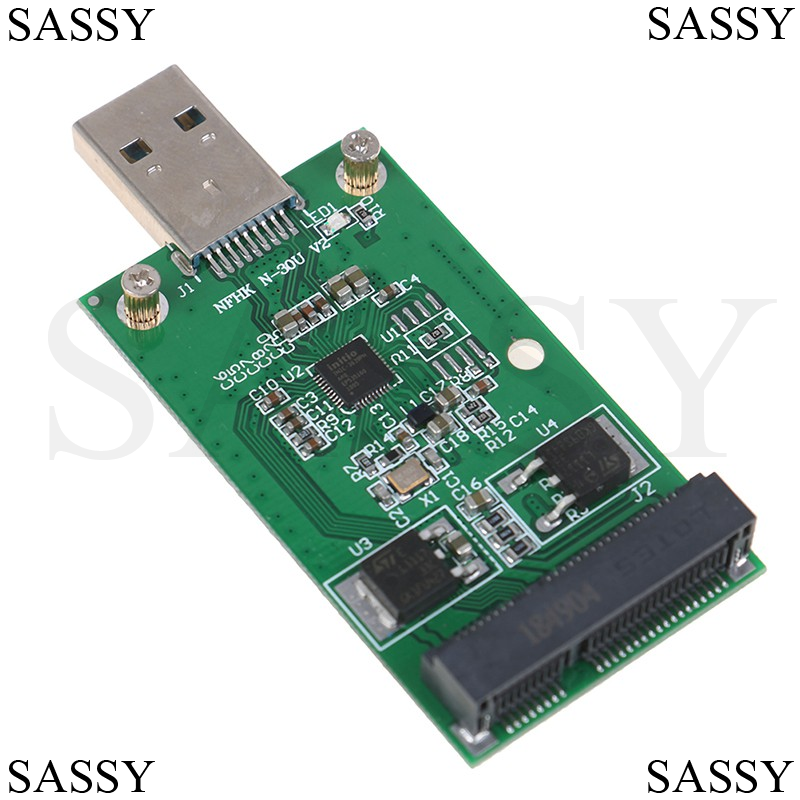 Dụng cụ chuyển đổi Mini USB 3.0 sang PCIE mSATA SSD ngoài thẻ PCBA | BigBuy360 - bigbuy360.vn