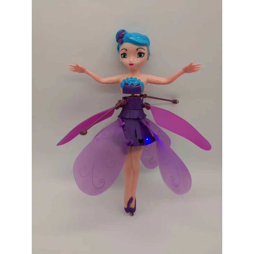 Búp bê cô tiên biết bay điều khiển cảm ứng bằng tay, đồ chơi vui nhộn cho bé gái