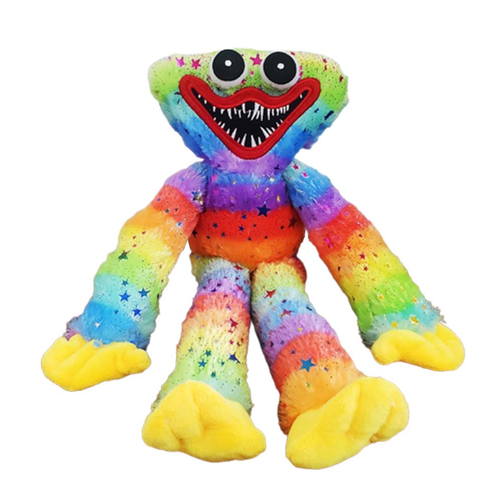 40cm Poppy Playtime Sparkling Stars Poppy Plush Toy Huggy Wuggy Bronzing Rainbow Poppy Game Character Plushie Gifts For Kids And Fan