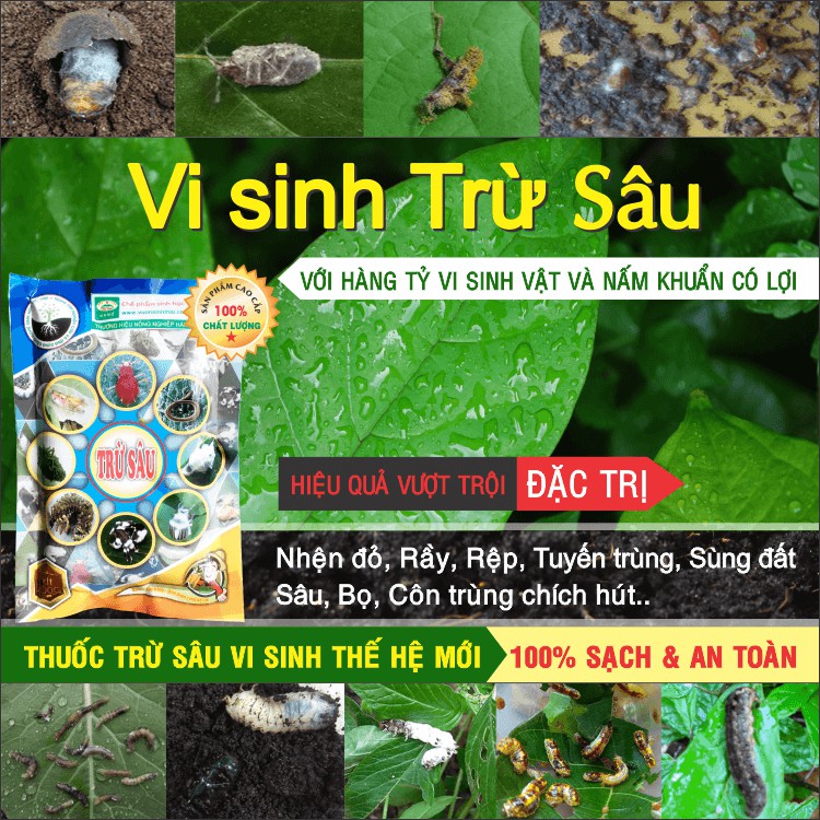 Chế phẩm vi sinh TRỪ SÂU