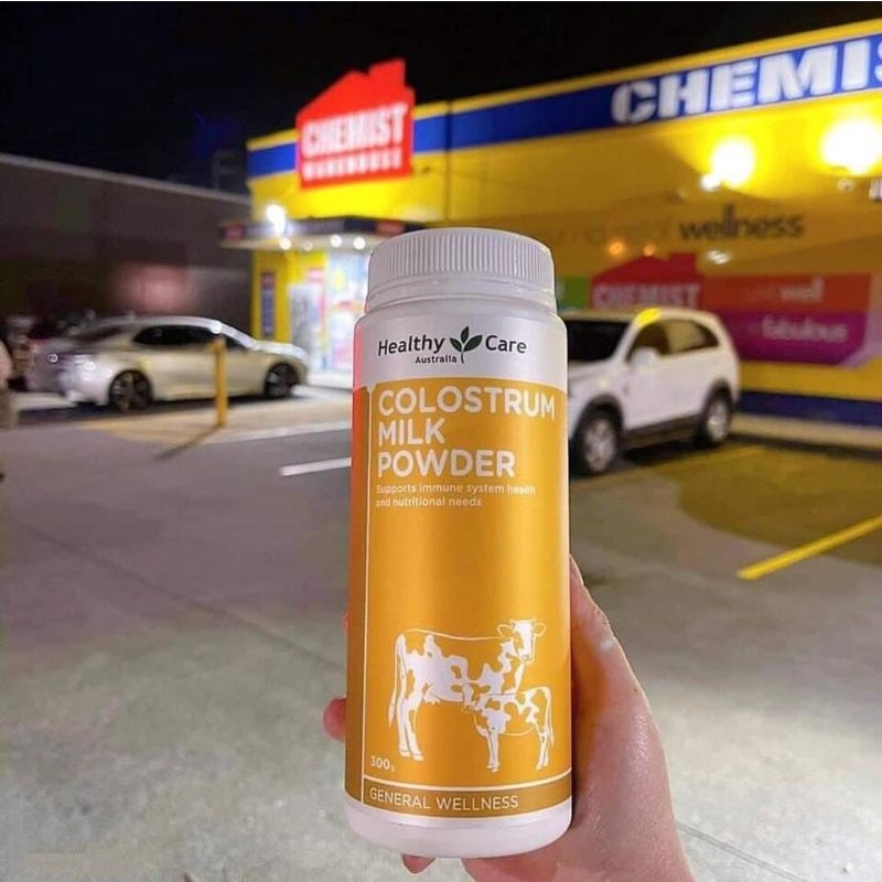 Sữa bò non Healthy Care Colostrum Milk Powder 300g mẫu mới