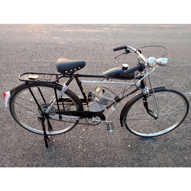 XE ĐẠP PHƯỢNG HOÀNG GẮN ĐỘNG CƠ 2 THÌ