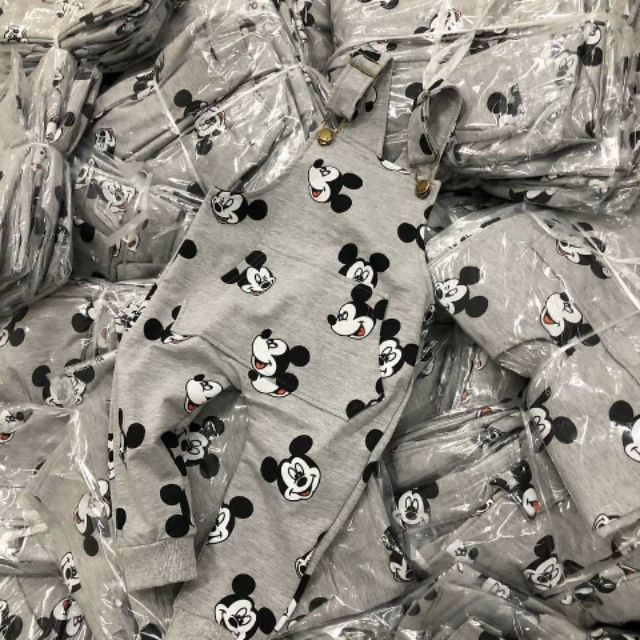Quần yếm mickey HM
