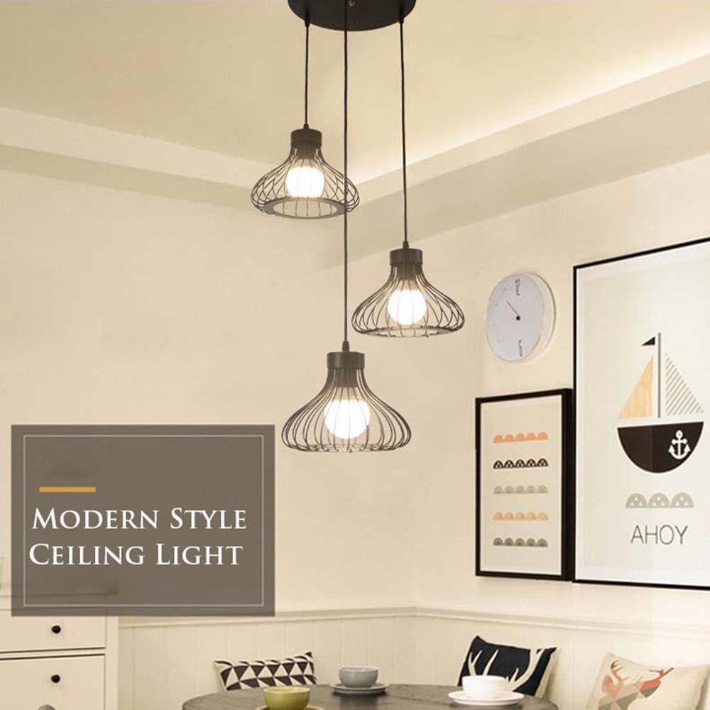 Đèn Trần Cố Định Hành Lang Màu Đen Cho Phòng Tắm