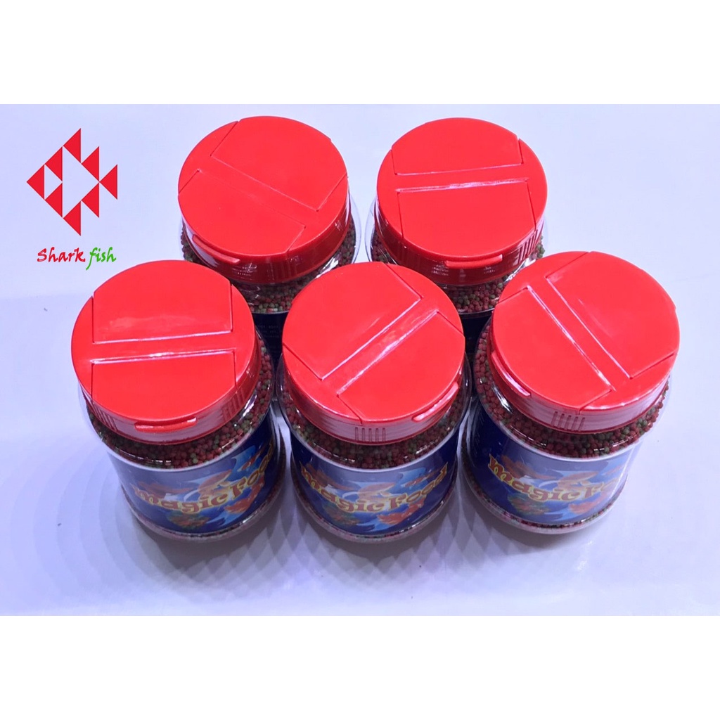 Thức ăn dinh dưỡng tăng màu sắc cho cá cảnh- thức ăn magic food 100gam
