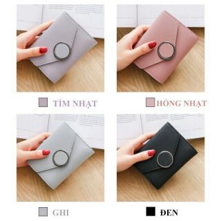 Ví ngắn mẫu mới (giao màu ngẫu nhiên)