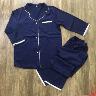 Bộ lụa satin dáng dài