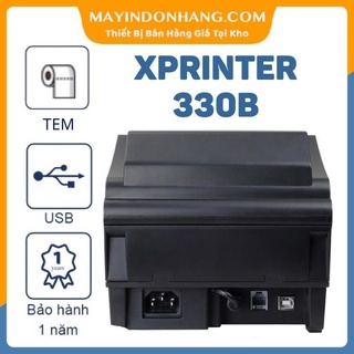 Máy in mã vạch 2 tem Xprinter XP 330B Giá Siêu Rẻ