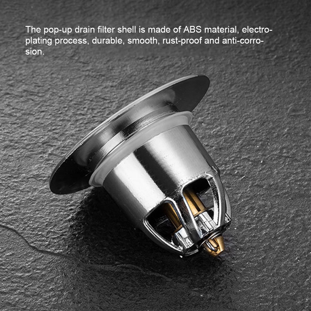 Nắp Lọc Rác Bồn Rửa Chén / Phòng Tắm Bằng Nhựa Chống Tắc Nghẽn Tiện Dụng Cho Nhà Bếp