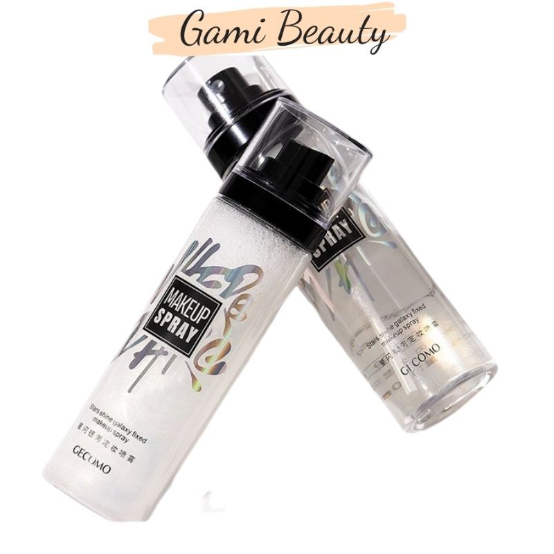 Xịt Khoáng MAKEUP FIXER SPRAY Xịt khóa nền giữ chặt lớp trang điểm dưỡng ấm bắt sáng