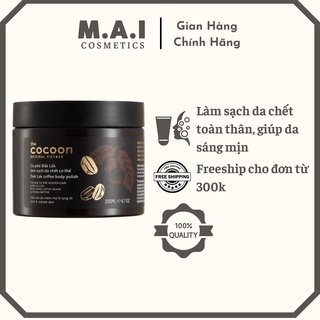 Tẩy da chết Cocoon cà phê Đắk Lắk body