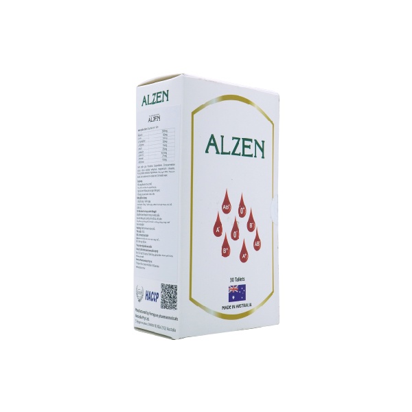 Viên uống phục hồi sức khỏe Alzen Albumin 500mg FERNGROVE PHARMACEUTICALS