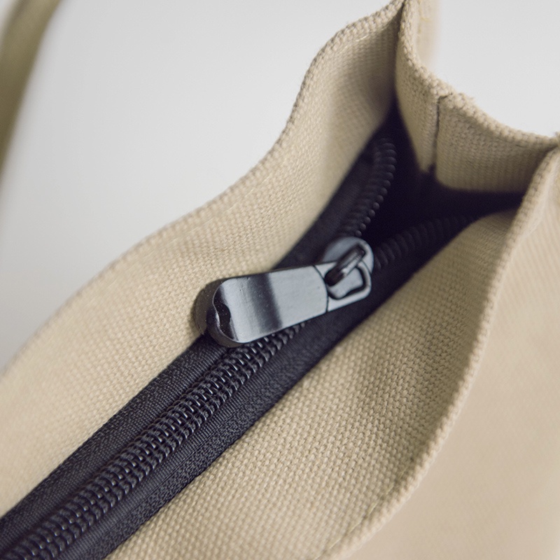 Túi xô IELGY vải canvas phong cách Hàn Quốc đơn giản dành cho nữ