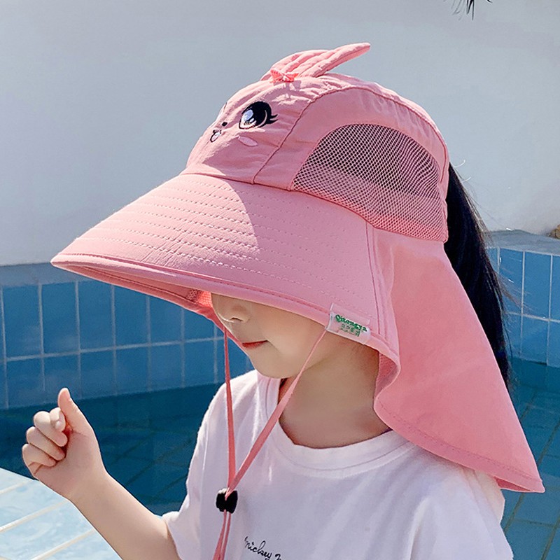 Nón Bucket Rộng Vành Đáng Yêu Cho Bé