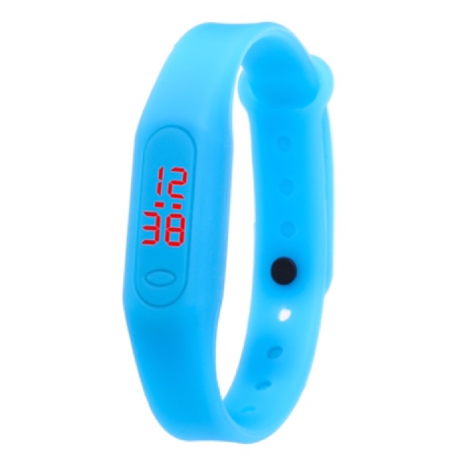 Đồng hồ led nam nữ chống nước chống xước tốt dây silicon dẻo dai thời trang trẻ | BigBuy360 - bigbuy360.vn