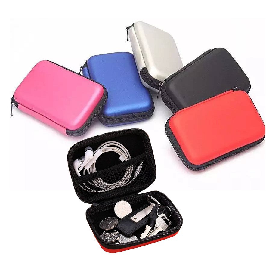 Túi vỏ cứng dùng đựng cáp sạc tiện dụng chất lượng cao