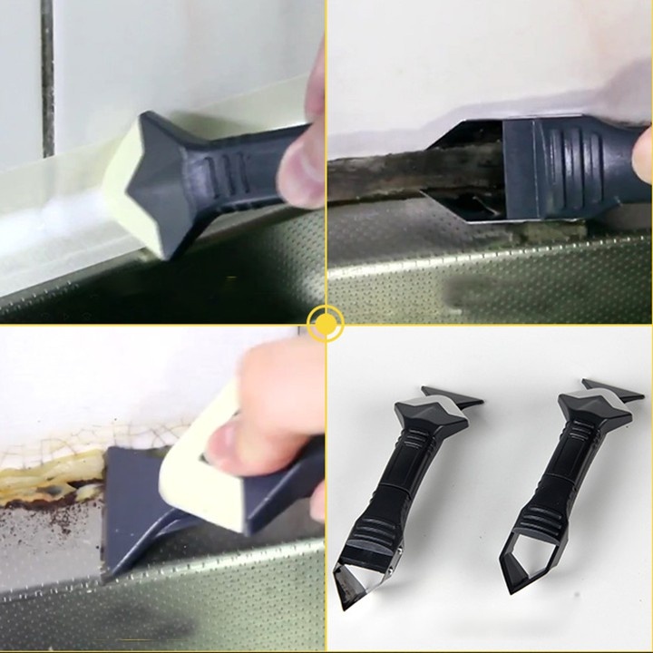 Bộ Vuốt keo silicon, Miết Keo Silicon, Bộ Cạo Keo, Vuốt keo silicon 3 in 1