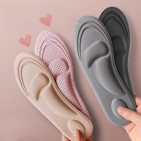 Miếng Lót Giày Cao Gót Siêu Mềm Dày Dặn Thấm Hút Mồ Hôi Chống Đau Chân Cho Nam Và Nữ