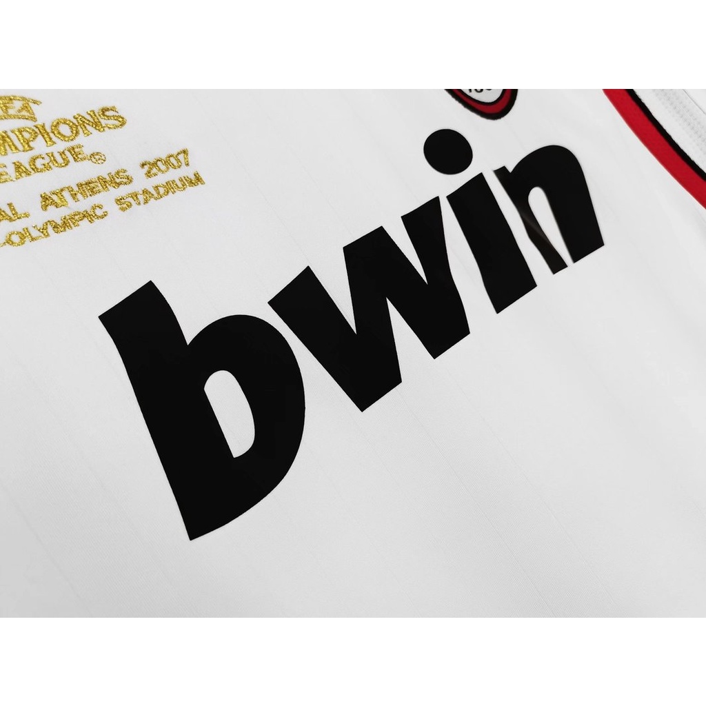 Áo Thun Thể Thao Bóng Đá Ngắn Tay Thời Trang Năng Động 2006/07 AC away S-2XL