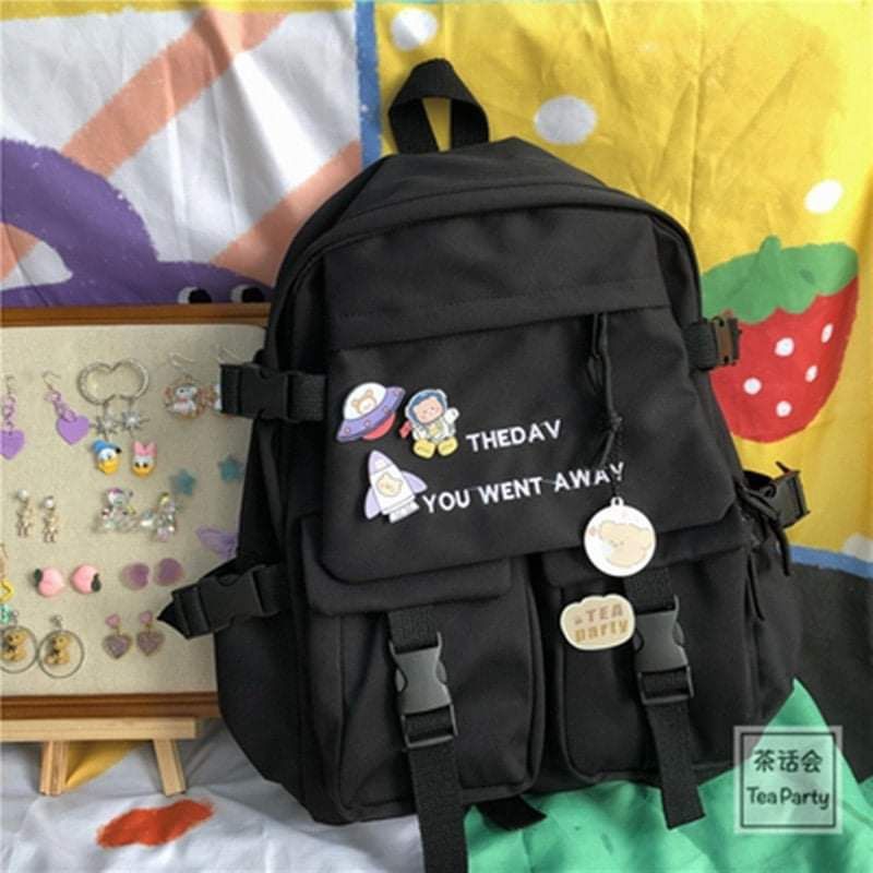 Balo in sticker vải dù