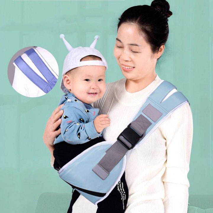 Đai địu em bé một bên vai đơn giản, điệu em bé phù hợp cho bé từ 1- 4 tuổi