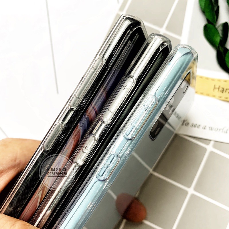 Ốp Lưng Cứng Viền Dẻo Chống Sốc Samsung Note 9 / Note 8 / S9 / S8 Plus / S10 5G
