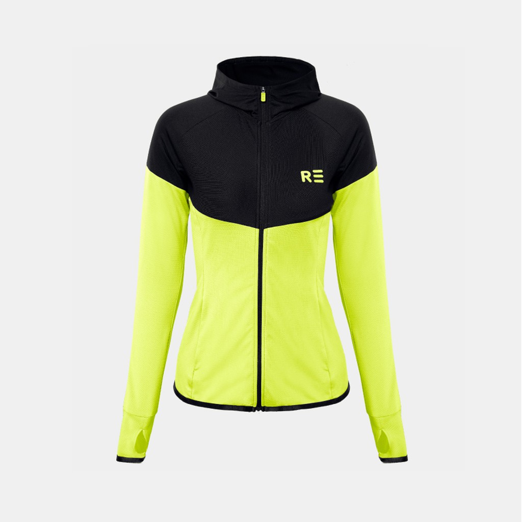 Áo Khoác Lime orange R3 Air Hoodie LO18707401 màu xanh bích nhạt