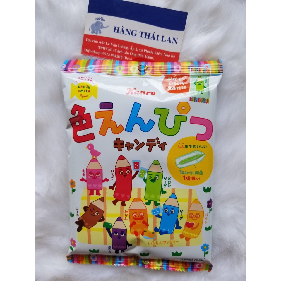 Kẹo Bút Chì Kanro Nhật Bản 80gr