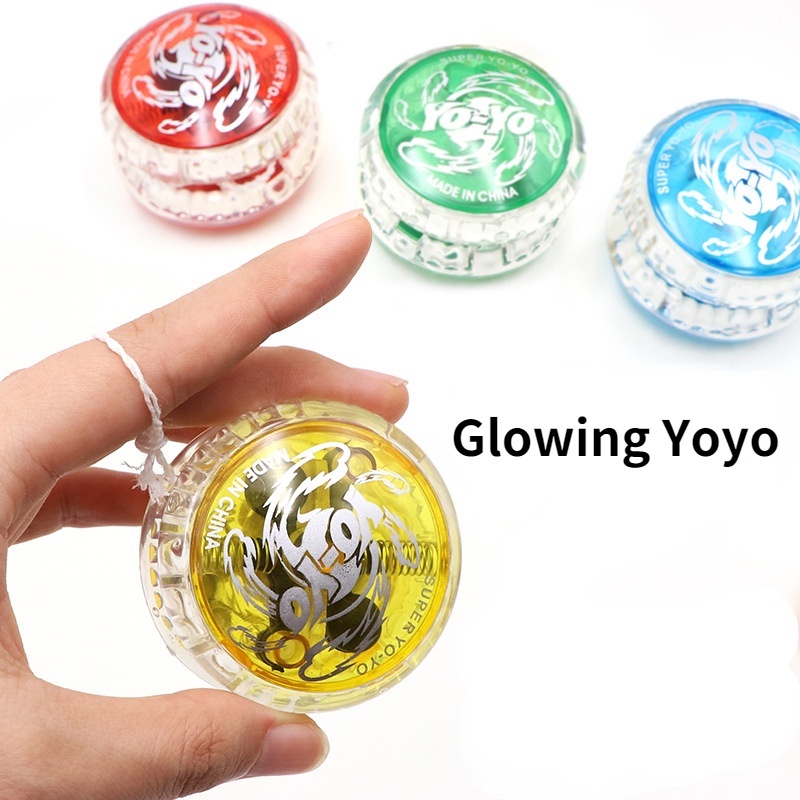 Đồ chơi yoyo bằng nhựa có đèn LED vui nhộn độc đáo cho bé