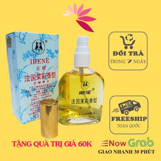 Nước hoa Irene 75ML tinh dầu hương hoa nhài cổ điển hương thơm thanh lịch NH27