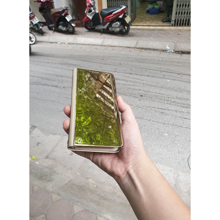 Bao Da Tráng Gương Clear View Samsung J7 prime