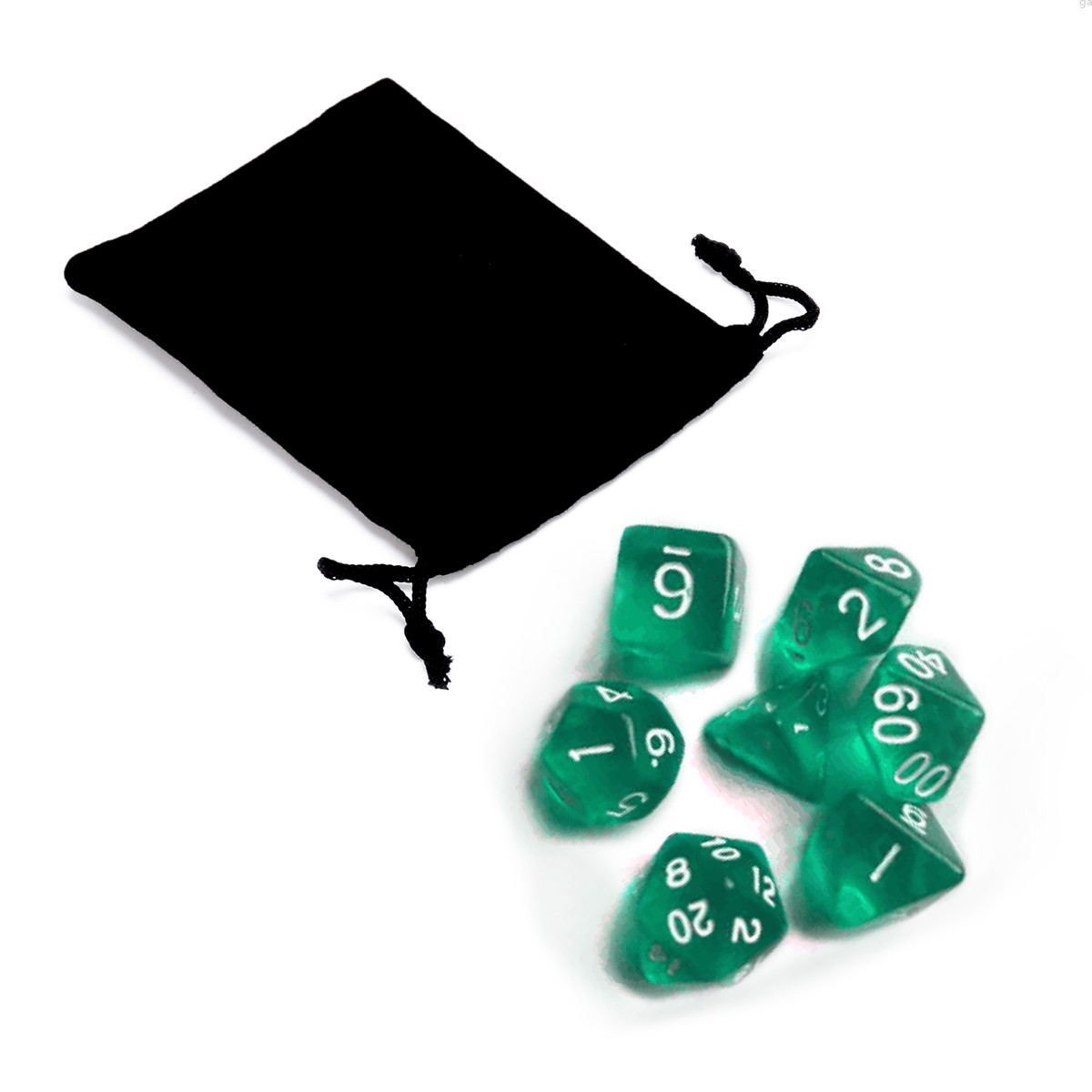 7 Xúc Xắc Đa Diện Dnd Rpg D4-D20