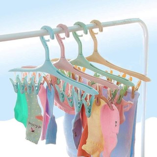 [ sale mùa hè] Móc phơi đồ thông minh có kẹp .