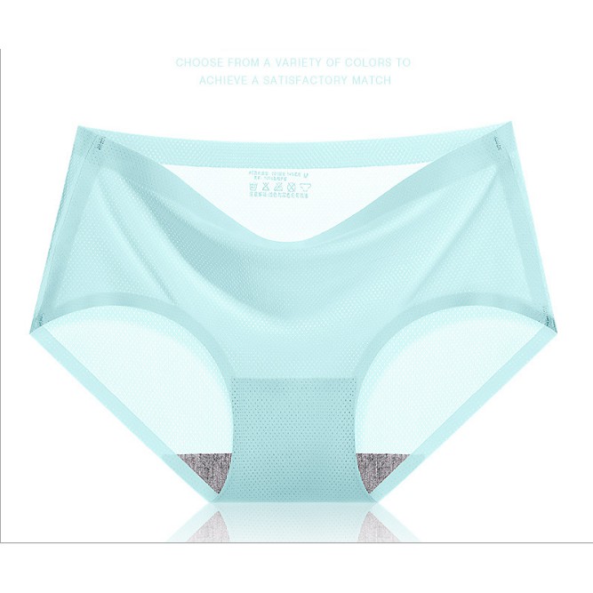 Quần lót nữ đúc su ép viền thông hơi cao cấp thun lạnh có chọn màu chọn size lớn QLS08 | BigBuy360 - bigbuy360.vn