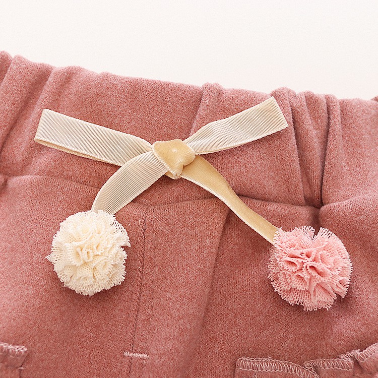 Quần baggy bé gái điệu đà size 10-17kg QD04
