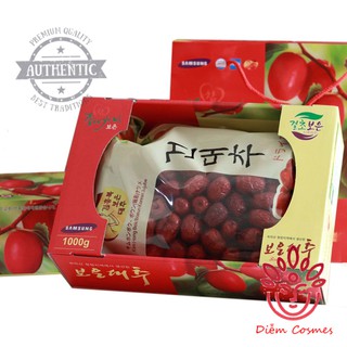 Táo Đỏ Hàn Quốc - Chính Hãng Dạng Hộp 1 Kg loại quả to, đều