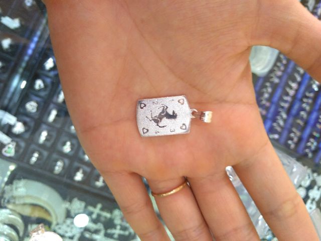 Mặt dây 12 con giáp bạc ta_Van jw