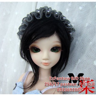Tóc lông thú búp bê BJD - 14cm