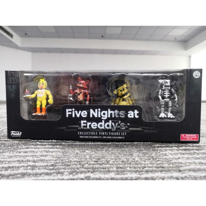 Set 4 mô hình đồ chơi nhân vật Funko Fnaf Five Nights At Freddy’s 4
