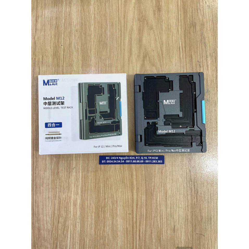 Đế test main 4in1 12/ 12-Mini/ 12P/ 12PM MaAnt