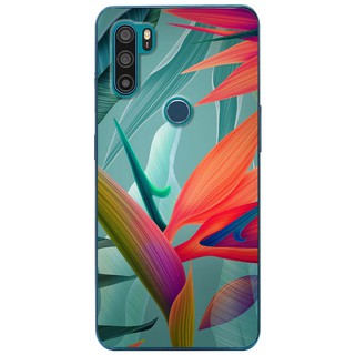 Ốp lưng Vsmart Active 1, Active 1 Plus, Active 3 in hình Hoa cam xanh
