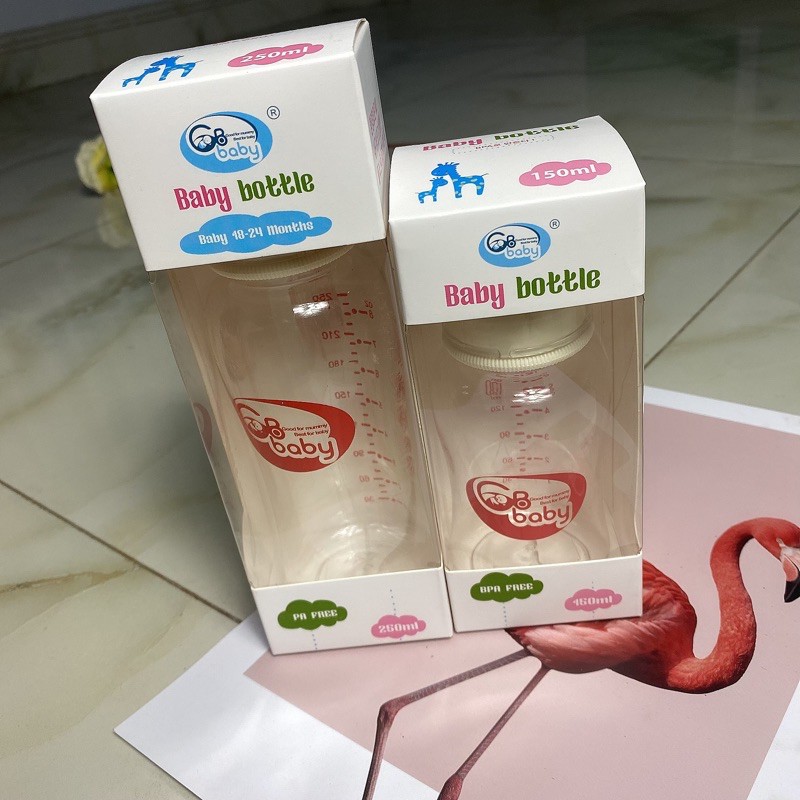 Bình sữa GB Hàn Quốc cổ hẹp 150ml và 250ml