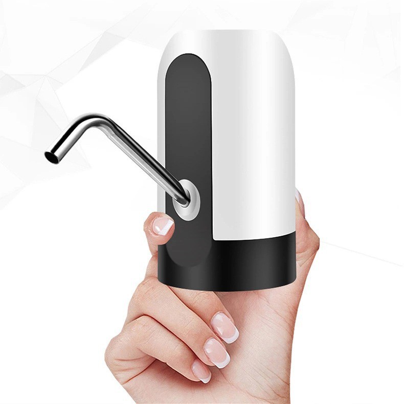 Máy bơm nước điện tử tự động có sạc USB /Máy hút nước thông minh có đèn led, pin sạc