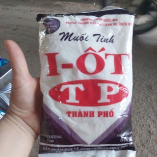Muối i ốt sấy khô