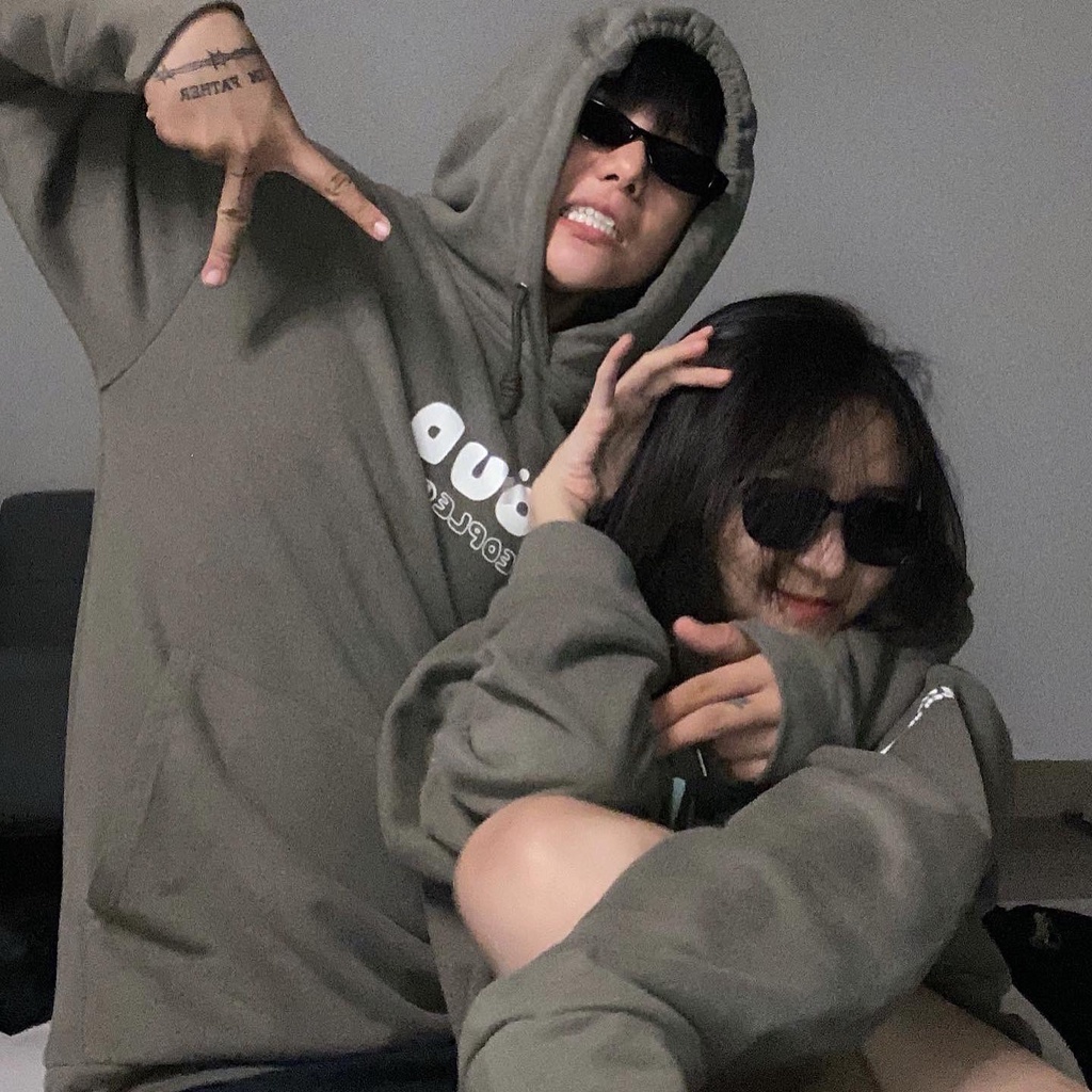 Áo hoodie LOUD Seven Heaven / Xám nâu